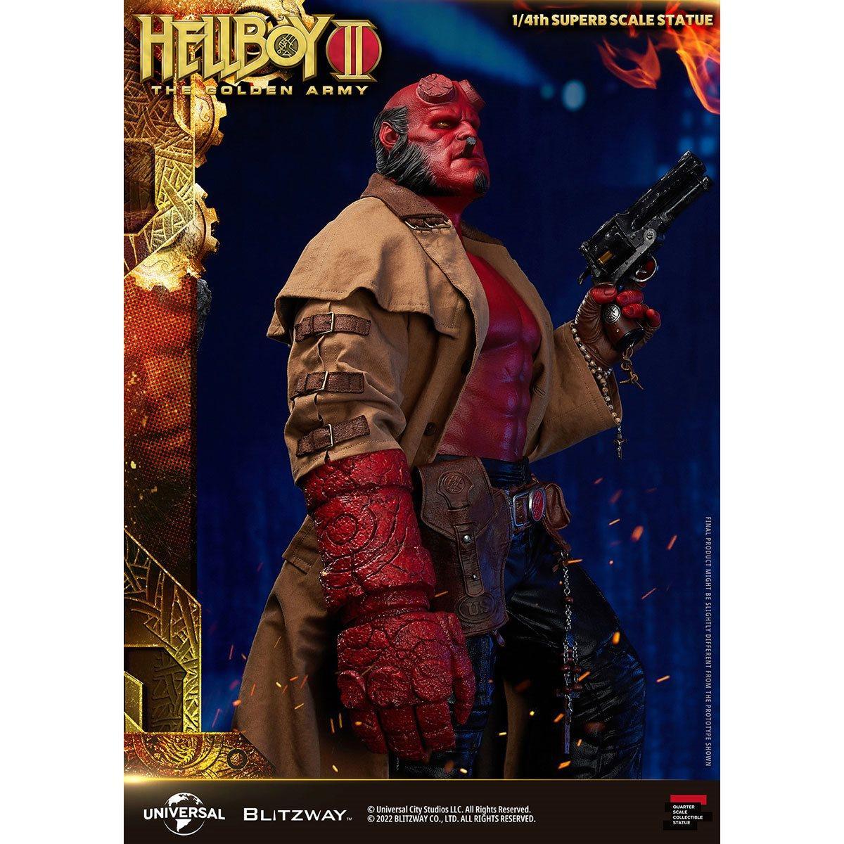 Blitzway Hellboy 2 - Hellboy 1/4 Scale Statue