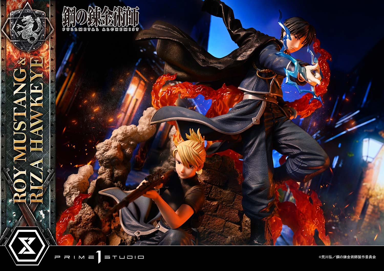 【Preorder】Prime 1 Studio Roy Mustang & Riza Hawkeye CMFMA-02 - ToyFury