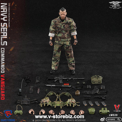 【Preorder】CRAZY FIGURE NAVY SEAL Special Assault Team: Top Soldier 1/12 Scale LW020 - ToyFury