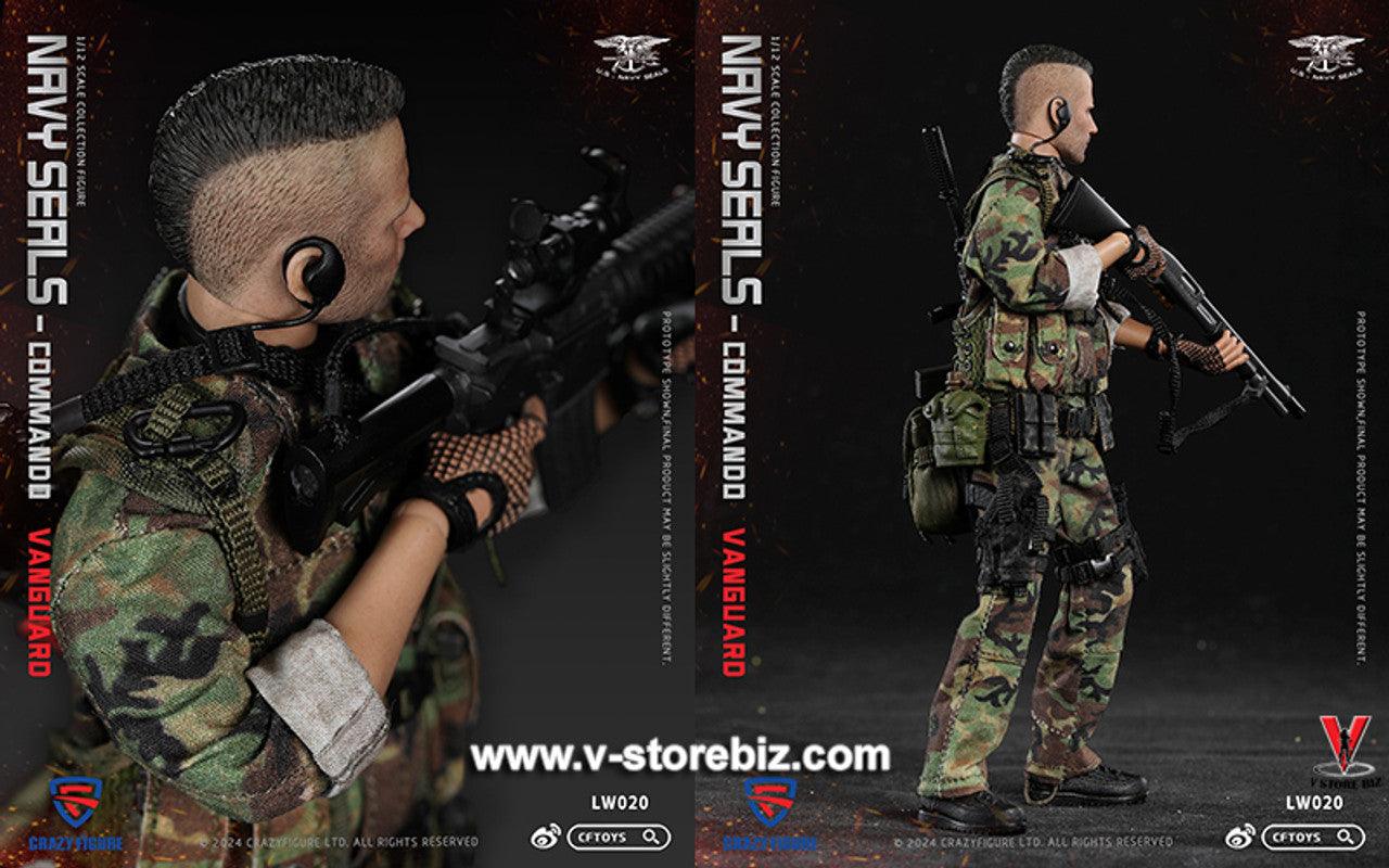 【Preorder】CRAZY FIGURE NAVY SEAL Special Assault Team: Top Soldier 1/12 Scale LW020 - ToyFury