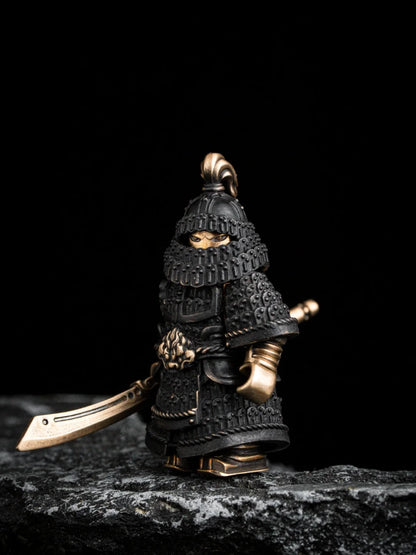 Custom LEGO MOC: Copper Heavy Cavalry Miniature