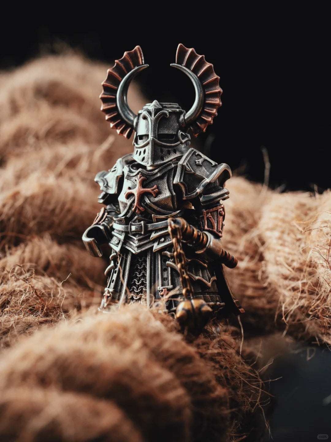 Custom LEGO MOC: Copper CRUSADER Miniature