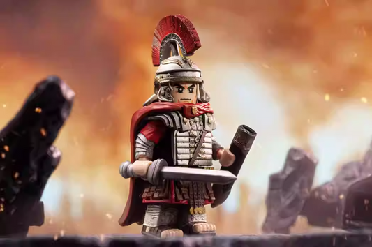 Custom Lego Mini Figure Roman Series: Centurion and Optio (Deputy Centurion)