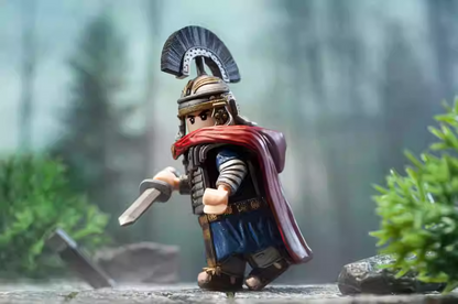 Custom Lego Mini Figure Roman Series: Centurion and Optio (Deputy Centurion)