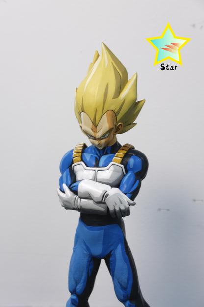 Dragon Ball Repaint Figure Arms Crossed VEGETA