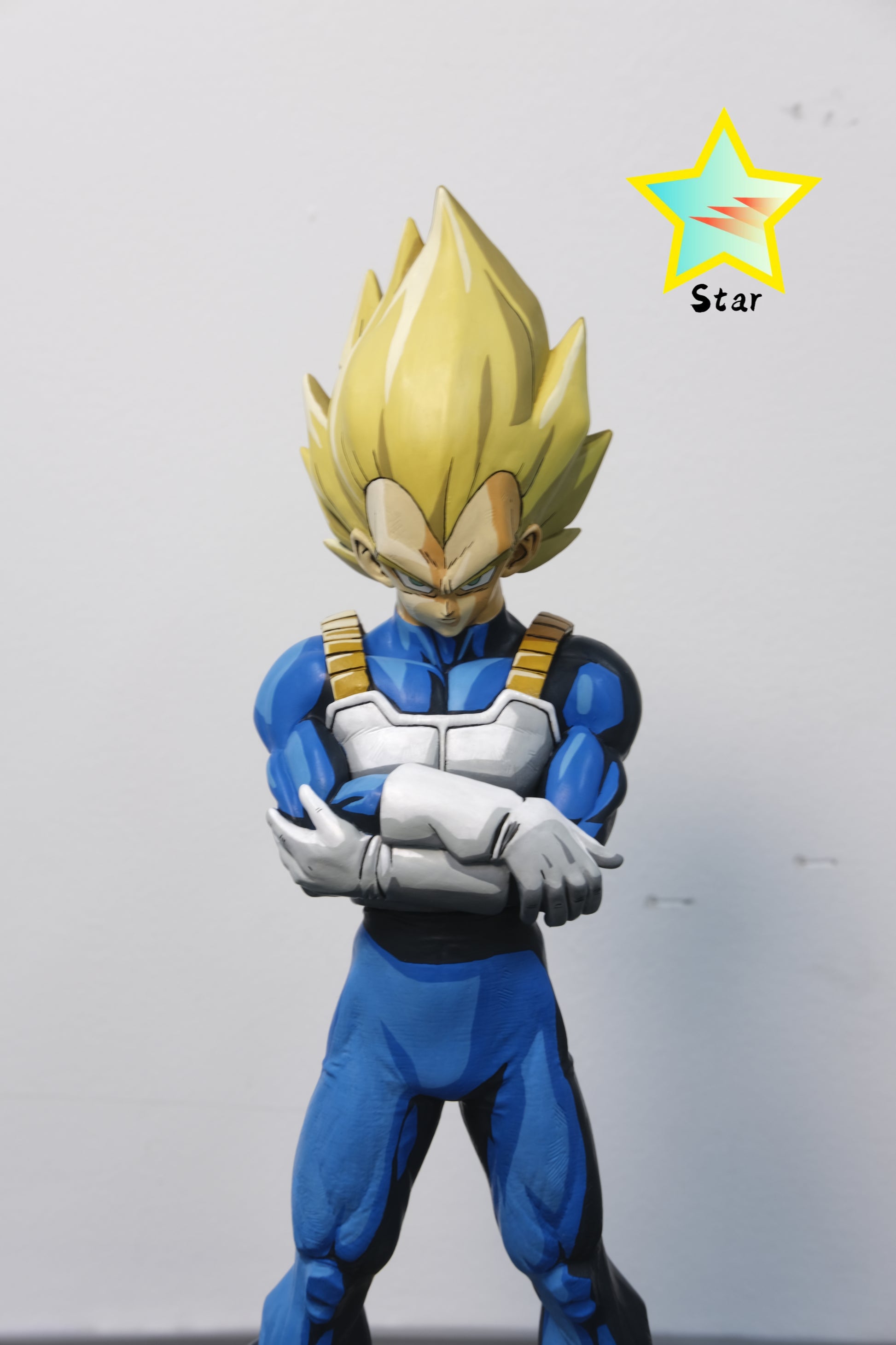 Dragon Ball Repaint Figure Arms Crossed VEGETA