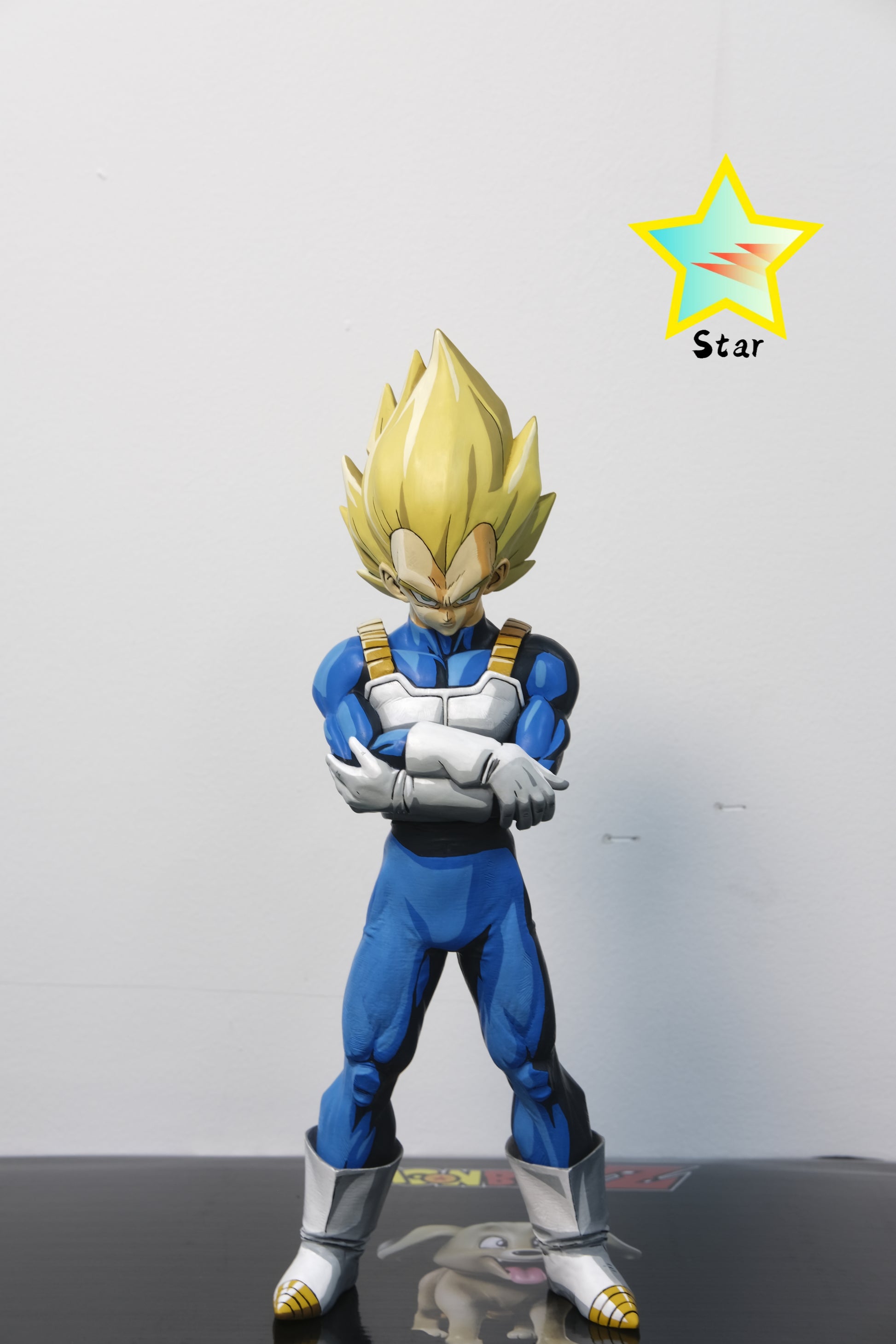 Dragon Ball Repaint Figure Arms Crossed VEGETA