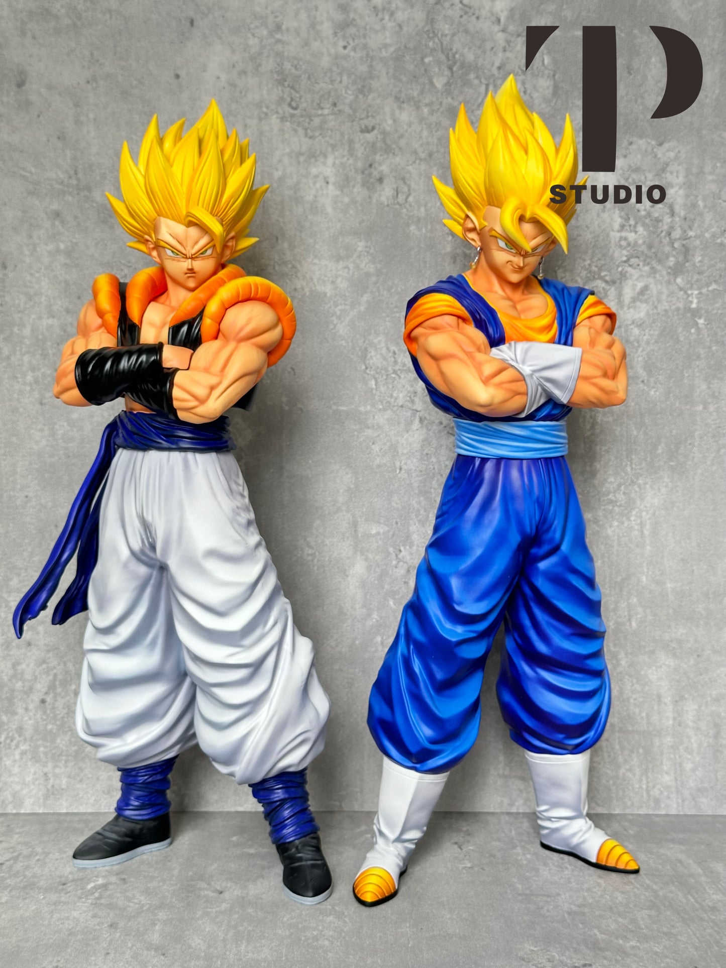 Dragon Ball Repaint Figure Arms Crossed Vegito and Gogeta