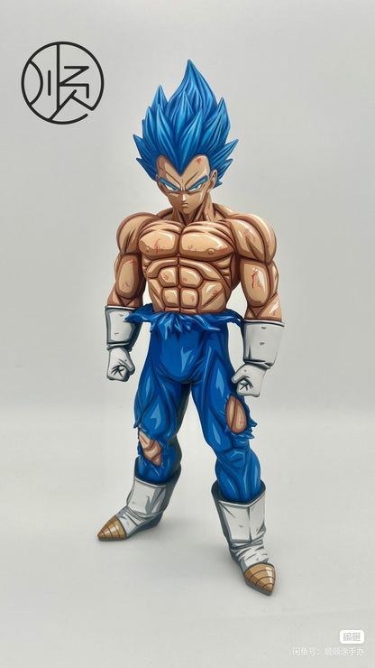 Dragon Ball Repaint Figure Dark Blue Super Saiyan 3 VEGETA