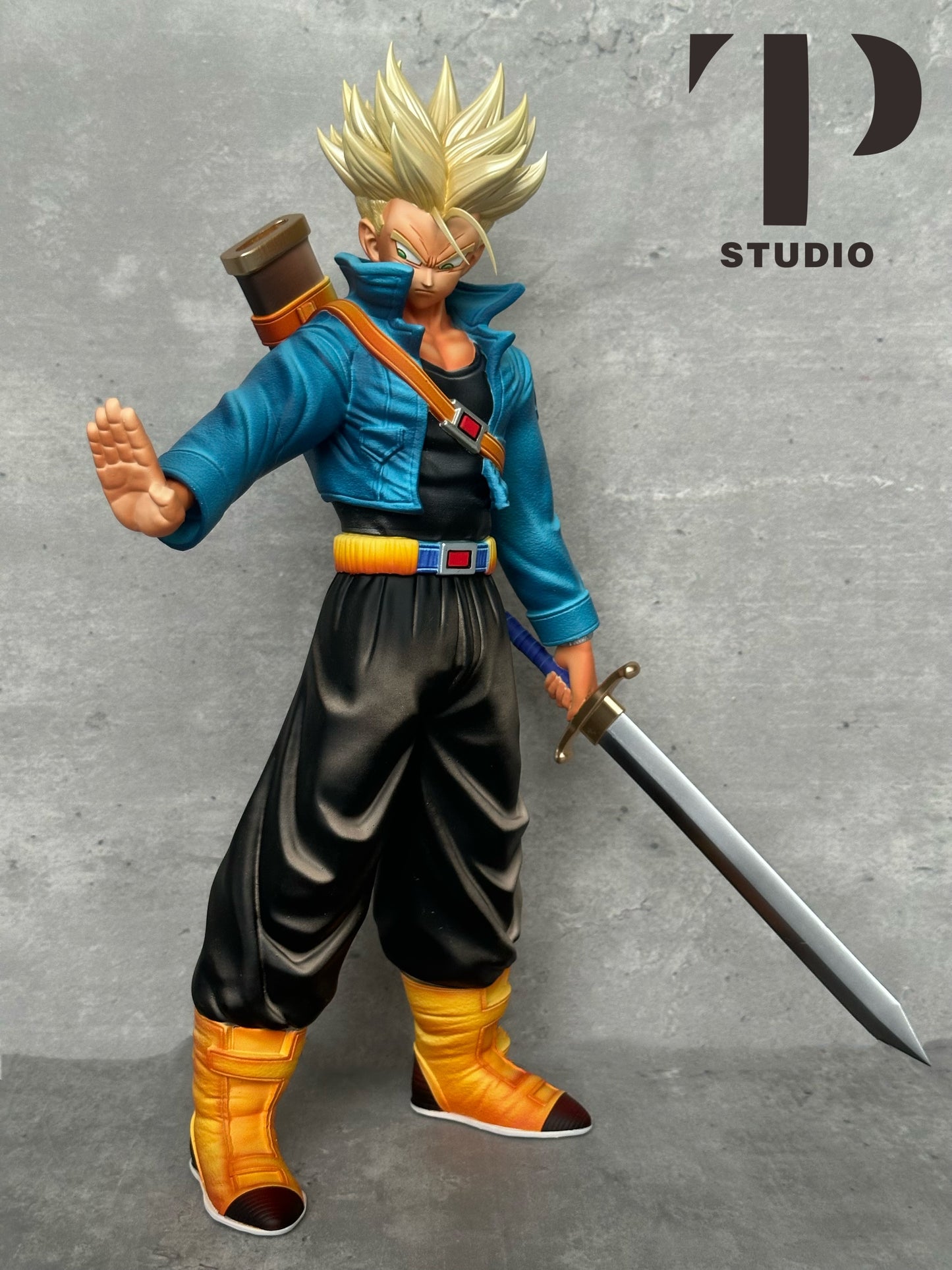 Dragon Ball Repaint Figure Energy Blast TRUNKS