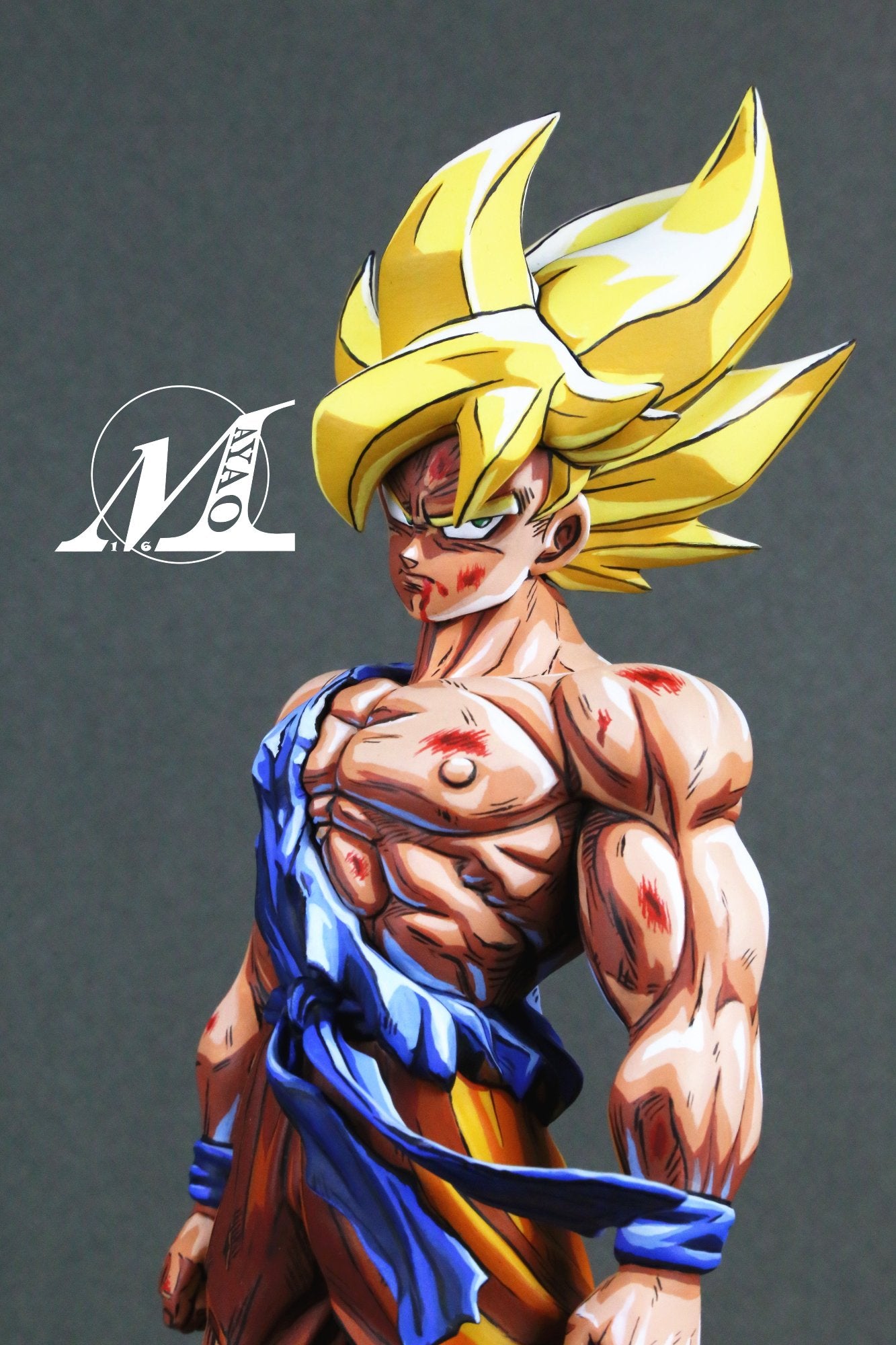 Dragon Ball Repaint Figure First Super Saiyan GOKU