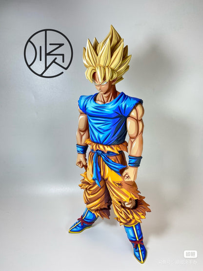 Dragon Ball Repaint Figure First Super Saiyan GOKU