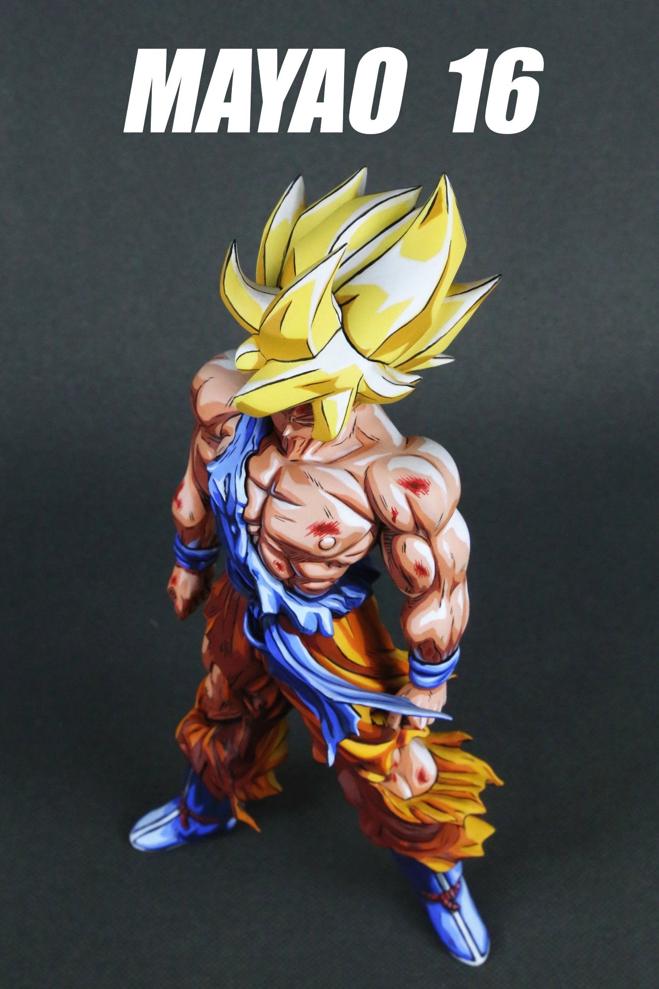 Dragon Ball Repaint Figure First Super Saiyan GOKU