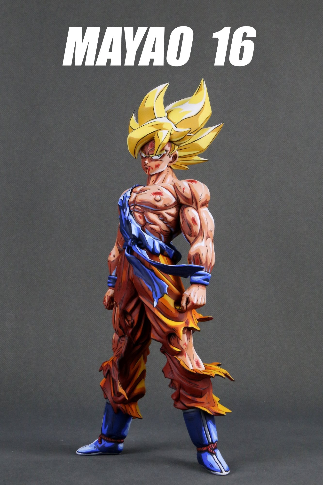 Dragon Ball Repaint Figure First Super Saiyan GOKU