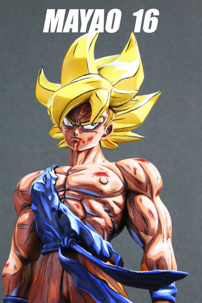 Dragon Ball Repaint Figure First Super Saiyan GOKU