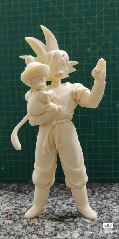 Dragon Ball Repaint Figure GOKU and GOHAN Hug