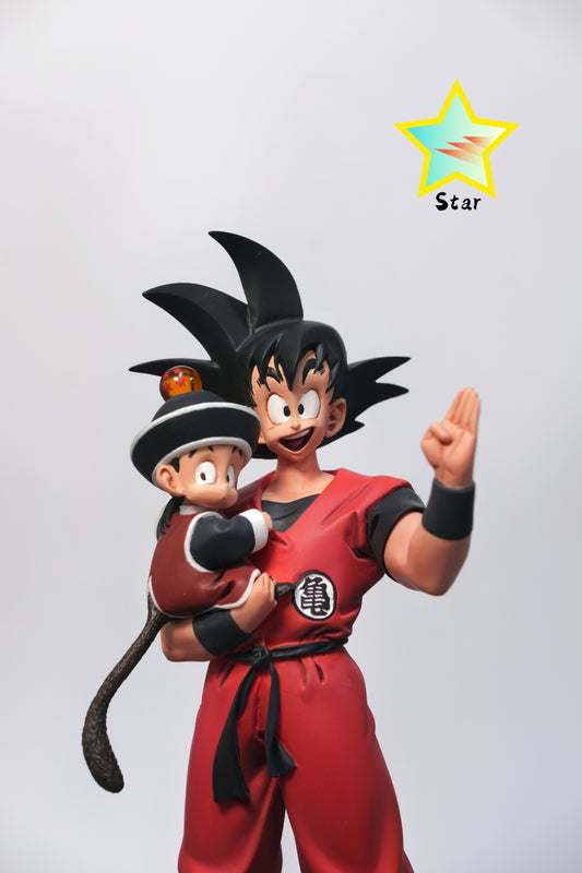 Dragon Ball Repaint Figure GOKU and GOHAN Hug