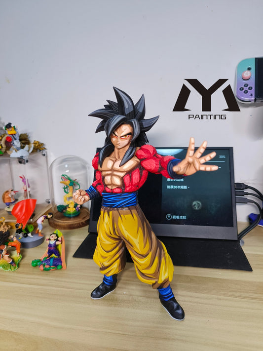 Dragon Ball Repaint Figure GT Set Super Saiyan 4 GOKU