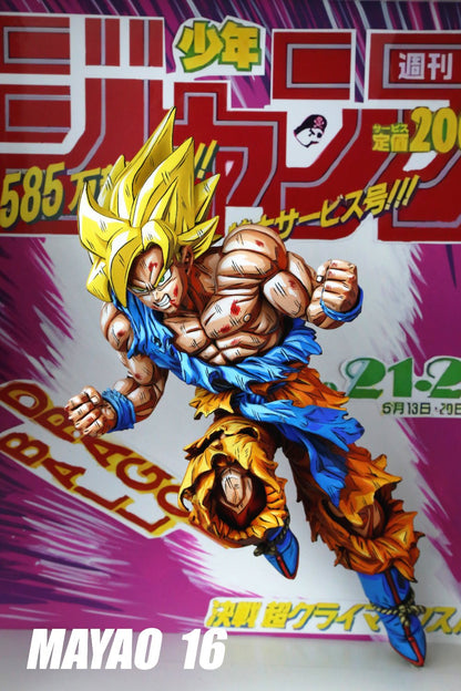 Dragon Ball Repaint Figure Jump 50th Anniversary Sprint GOKU