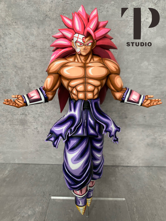 Dragon Ball Repaint Figure Pale Pink Super Saiyan 3 GOKU