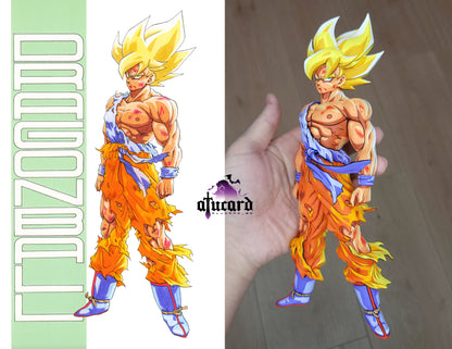 Dragon Ball Repaint Figure SMSP First Super Saiyan GOKU