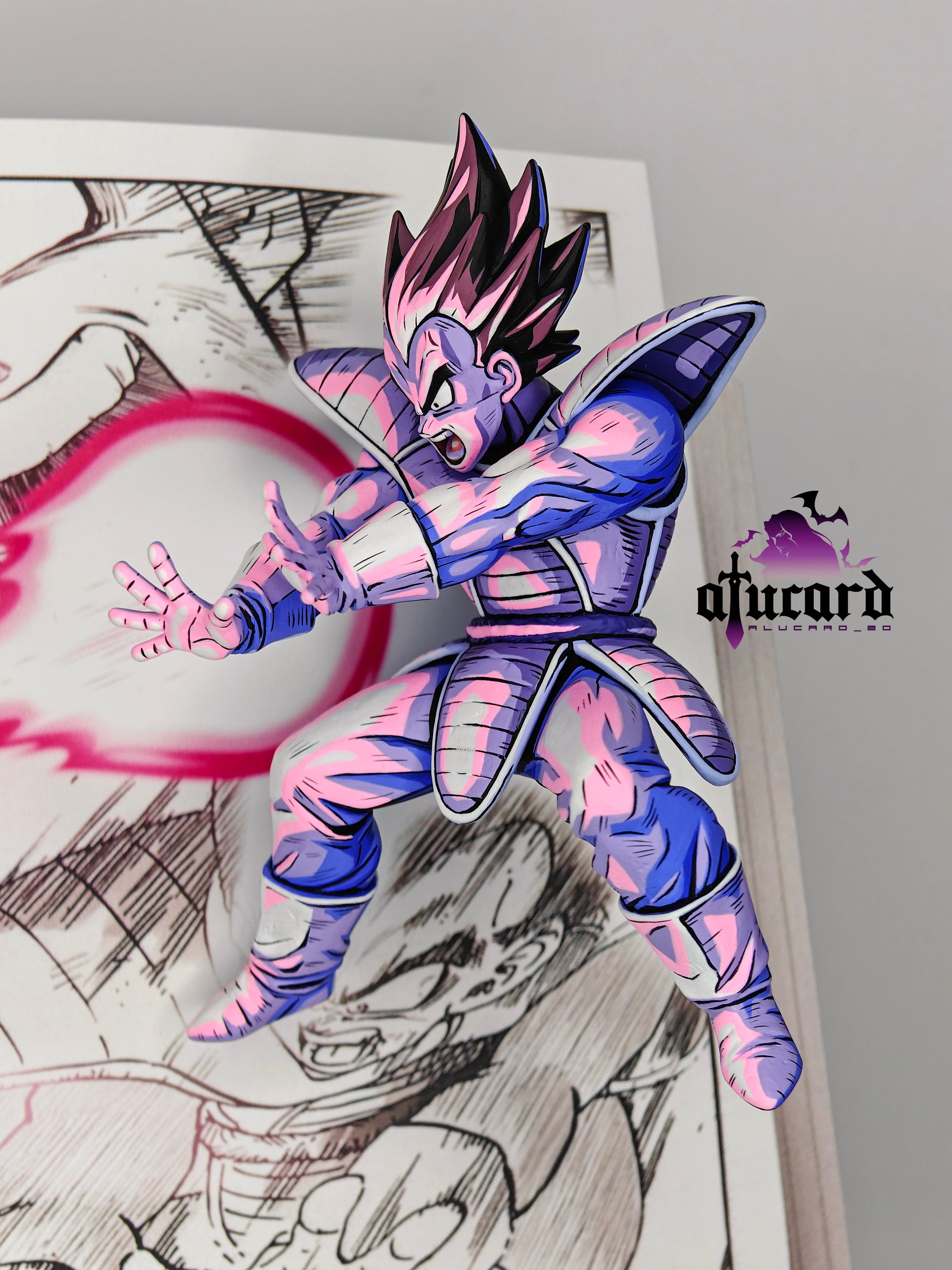 Dragon Ball Repaint FigureTenchi Wave GUKO vs VEGETA ZERO Series