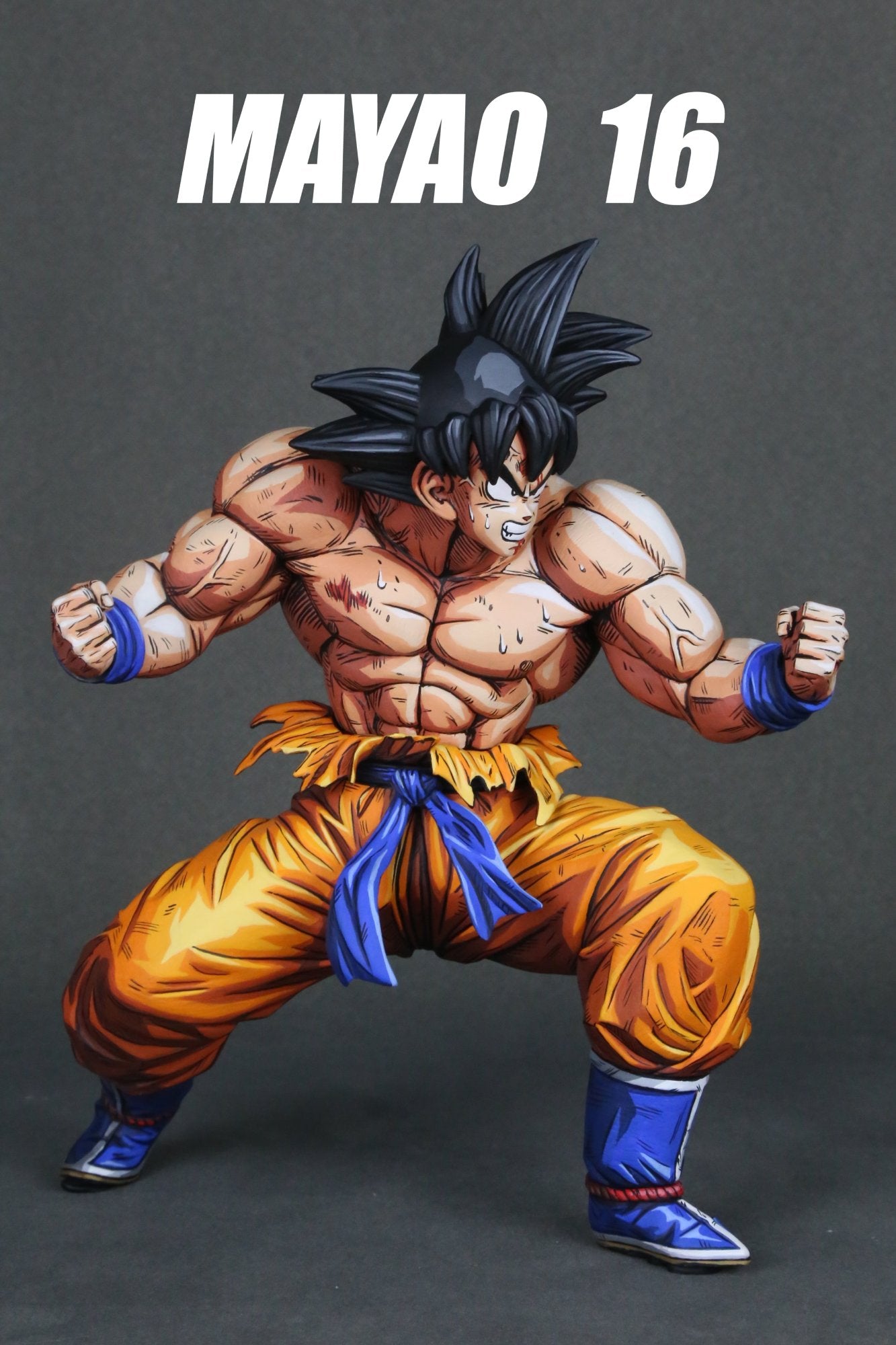 Dragon Ball Repaint Figure Triple Kaioken GOKU