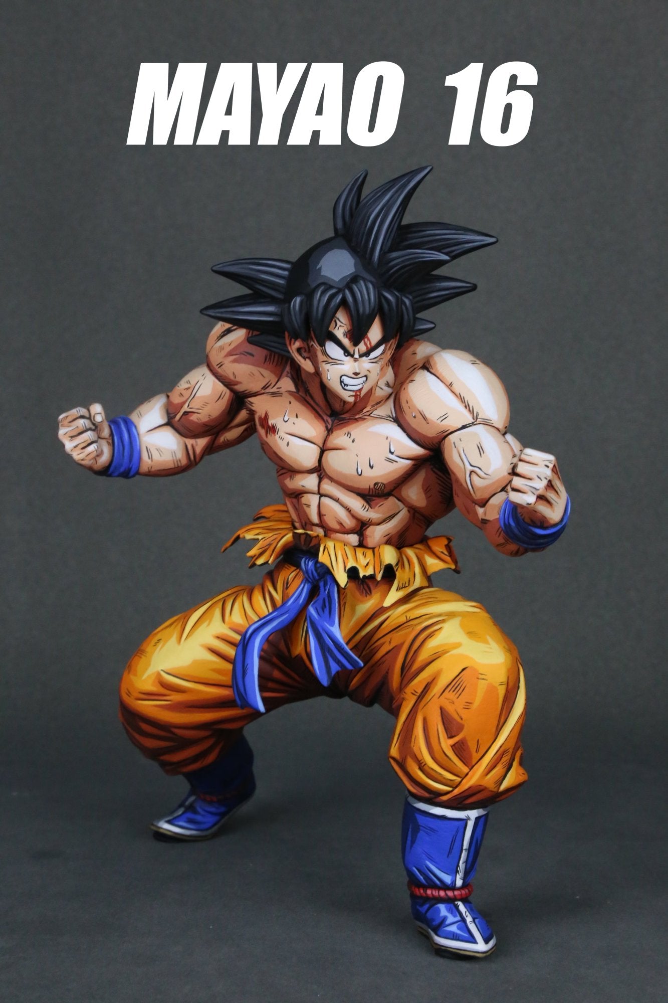 Dragon Ball Repaint Figure Triple Kaioken GOKU