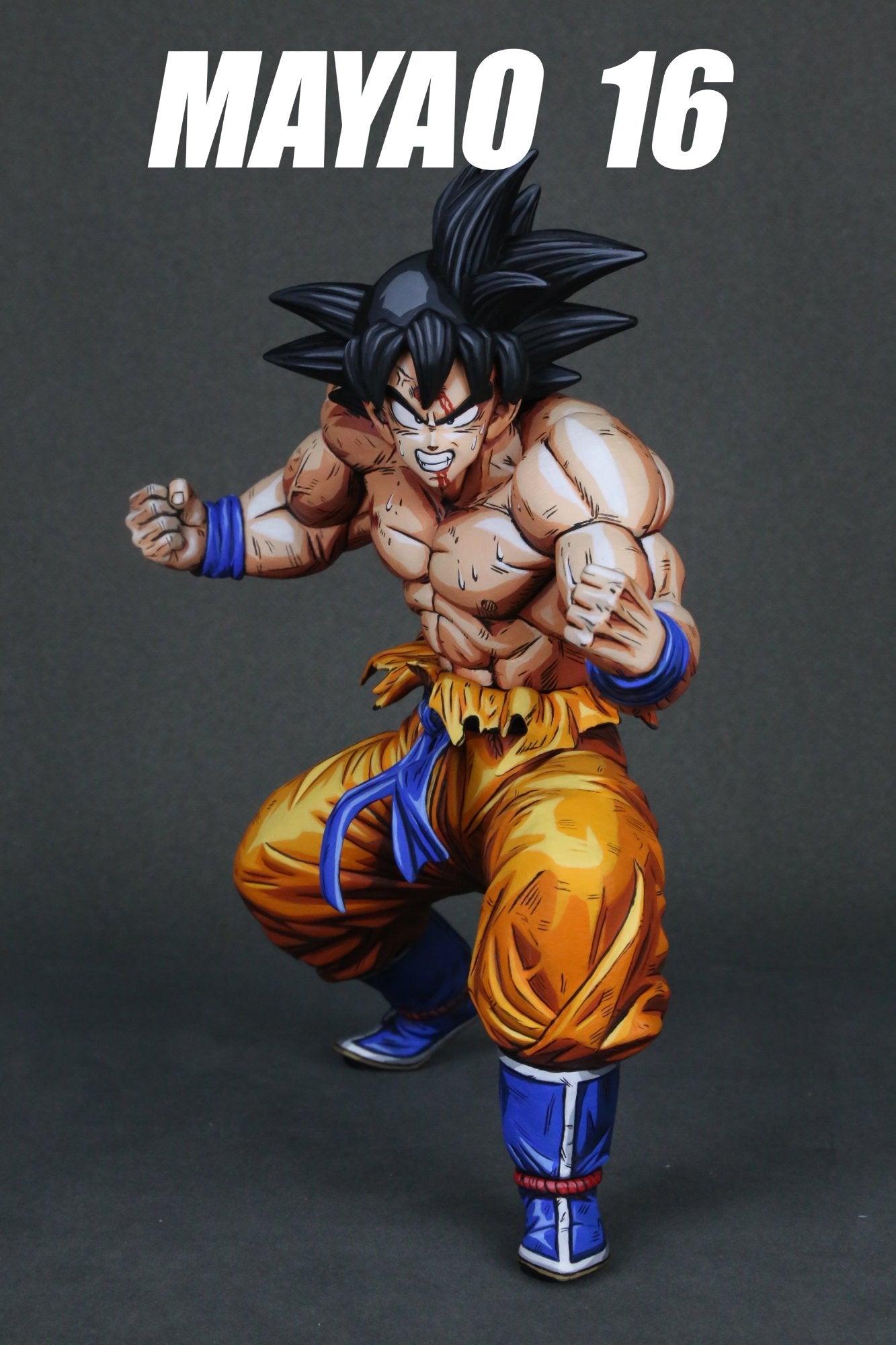 Dragon Ball Repaint Figure Triple Kaioken GOKU