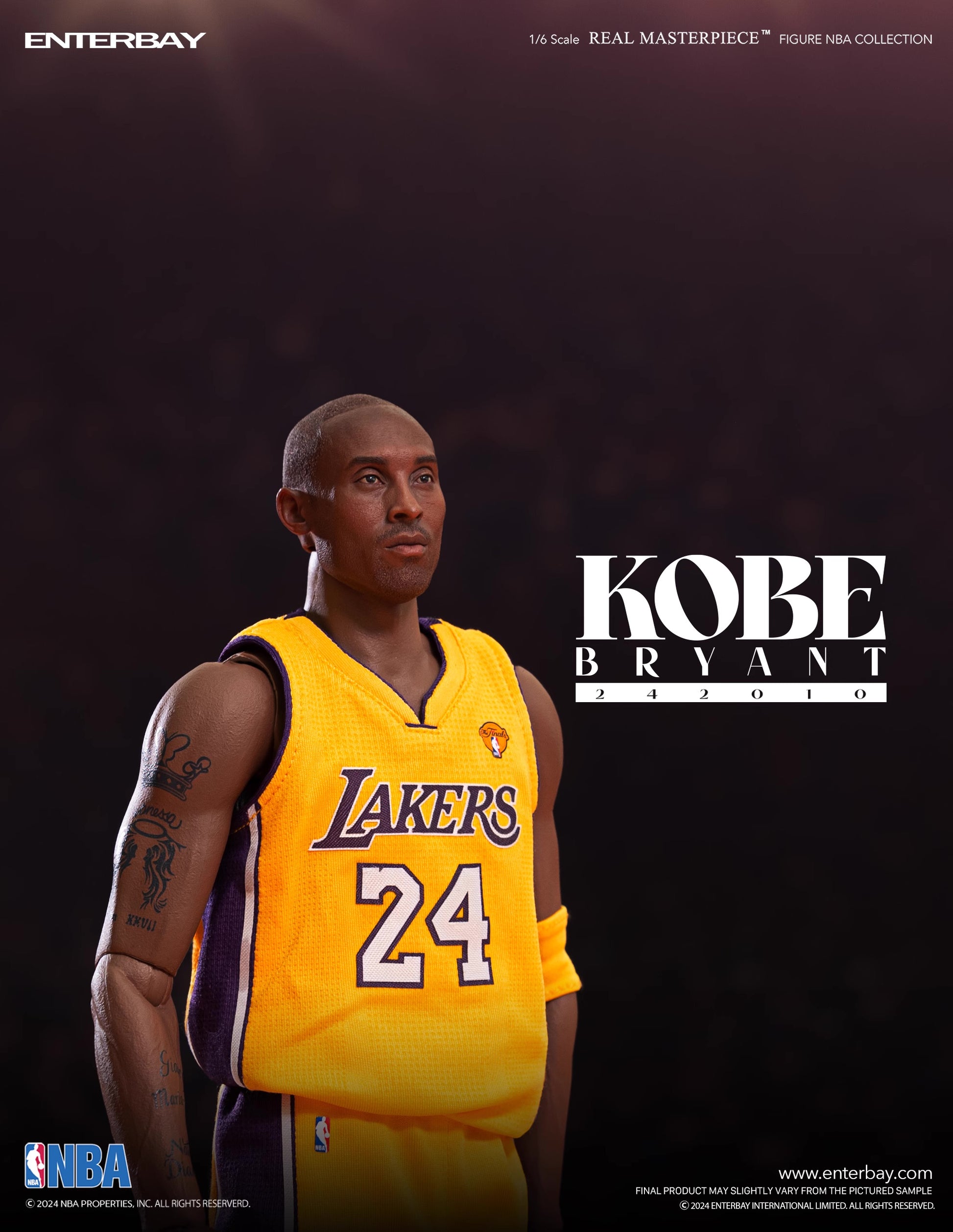 ENTERBAY EB 1/6 RM-1098 Real Masterpiece KOBE BRYANT