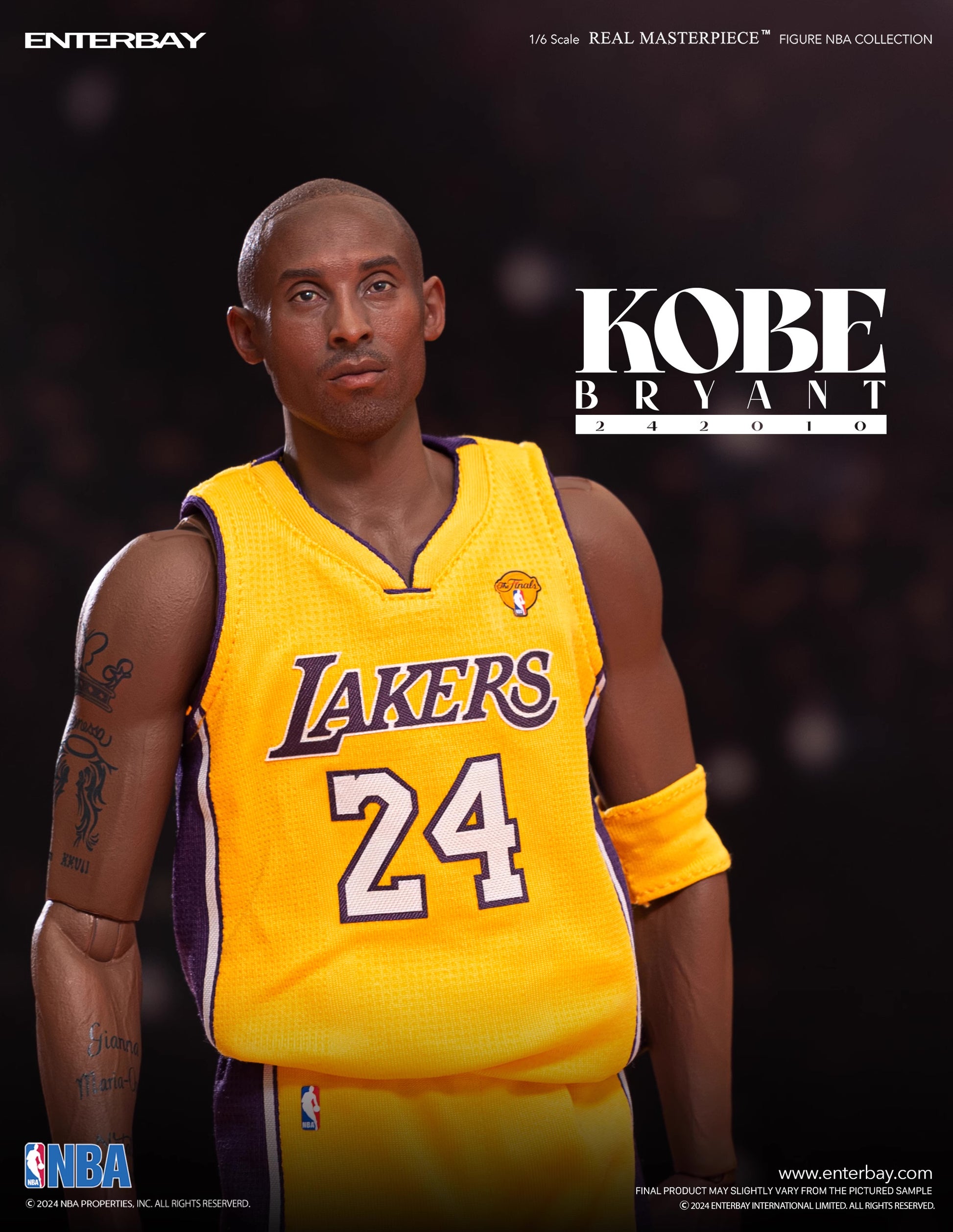 ENTERBAY EB 1/6 RM-1098 Real Masterpiece KOBE BRYANT