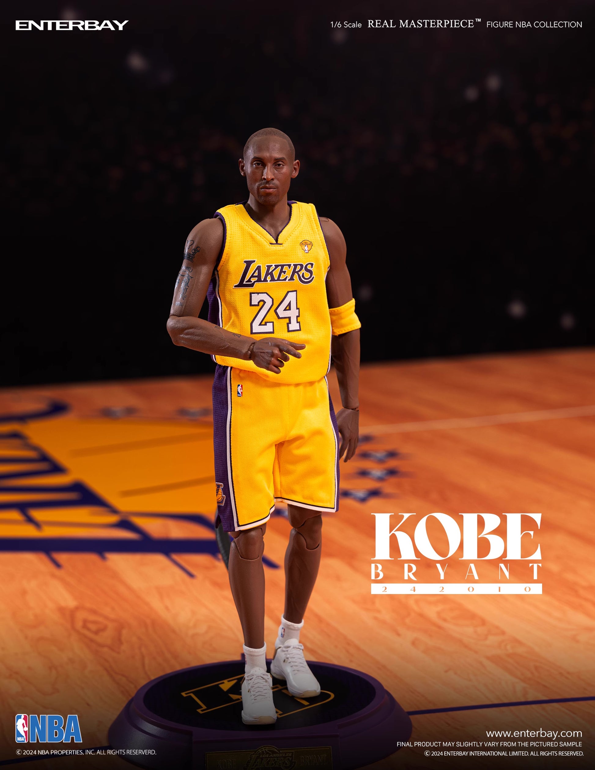 ENTERBAY EB 1/6 RM-1098 Real Masterpiece KOBE BRYANT