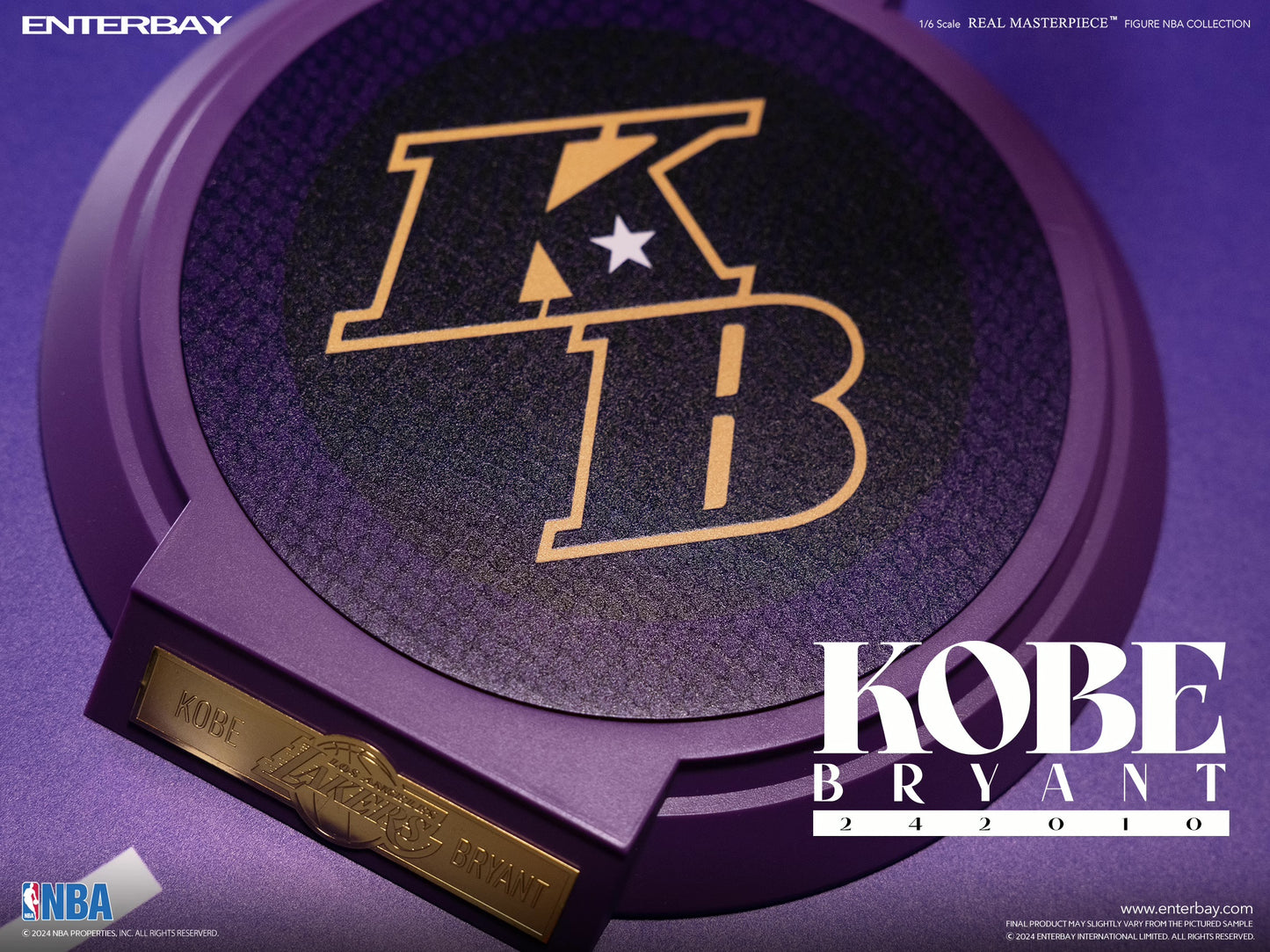 ENTERBAY EB 1/6 RM-1098 Real Masterpiece KOBE BRYANT