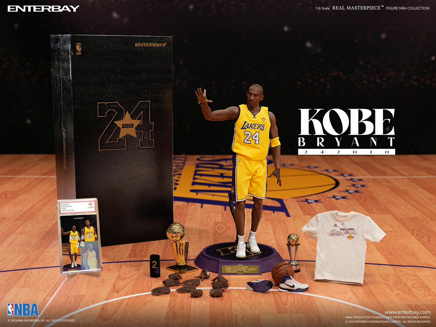 ENTERBAY EB 1/6 RM-1098 Real Masterpiece KOBE BRYANT