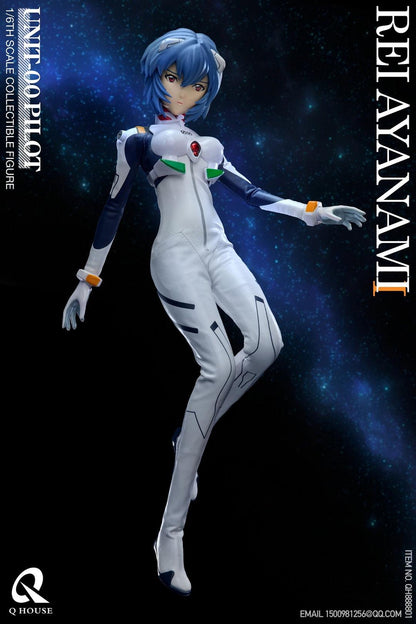 QHOUSE Anime Series: EVA Rei A 1/6 Scale Figure QH888801 - ToyFury