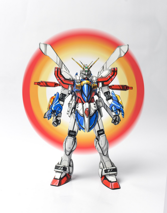 Gundam Repaint Figure 2D Manga GUNDAM