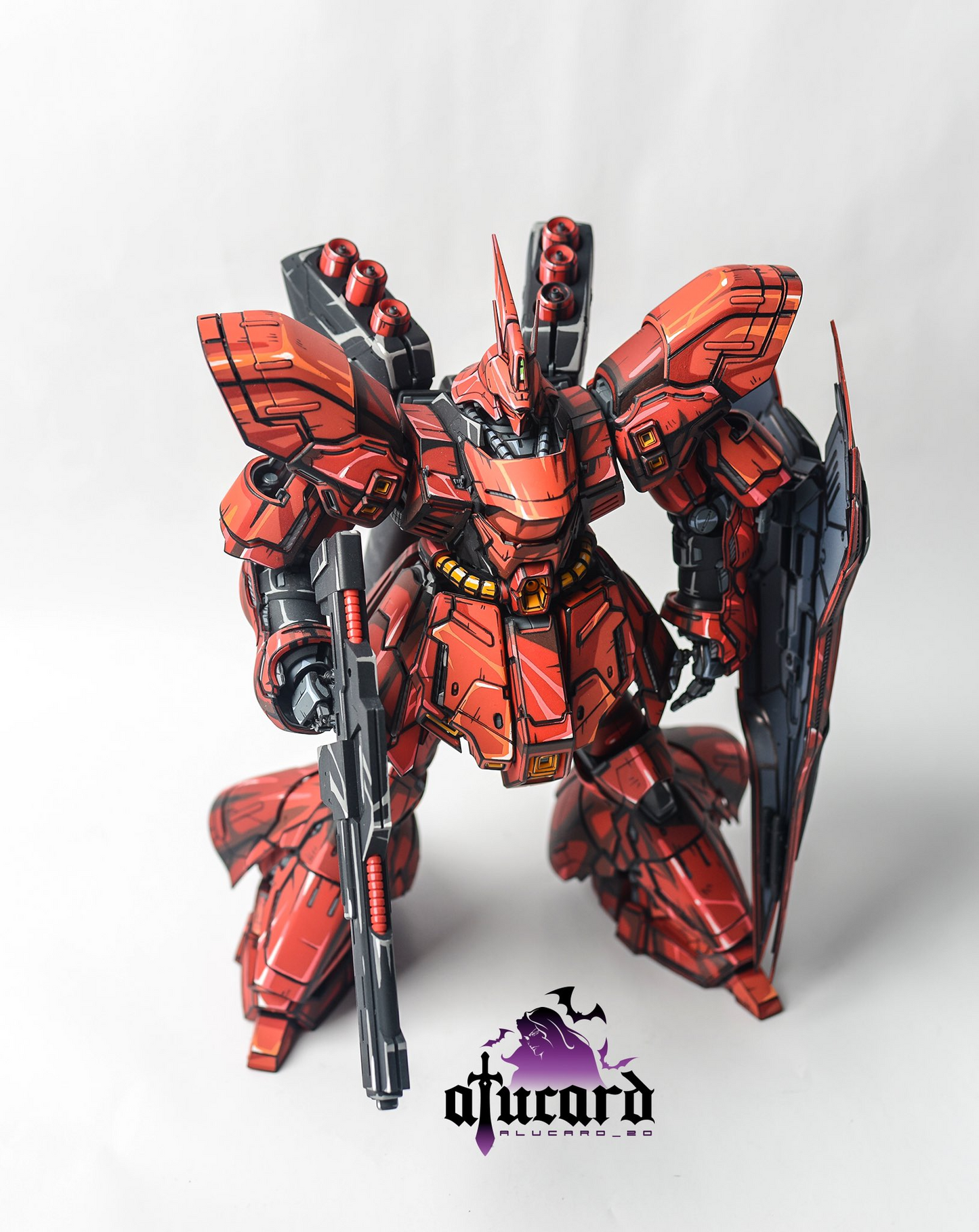 Gundam Repaint Figure MSN04 SAZABI