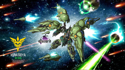 Gundam Repaint Figure Quad-wing NZ-666 KSHATRIYA