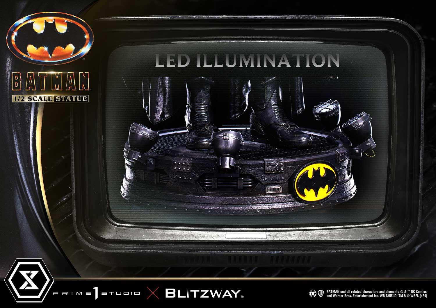 Prime 1 Studio x Blitzway DC Batman High Definition Museum Masterline Series 1/2 Statue HDMMDC-08 - ToyFury