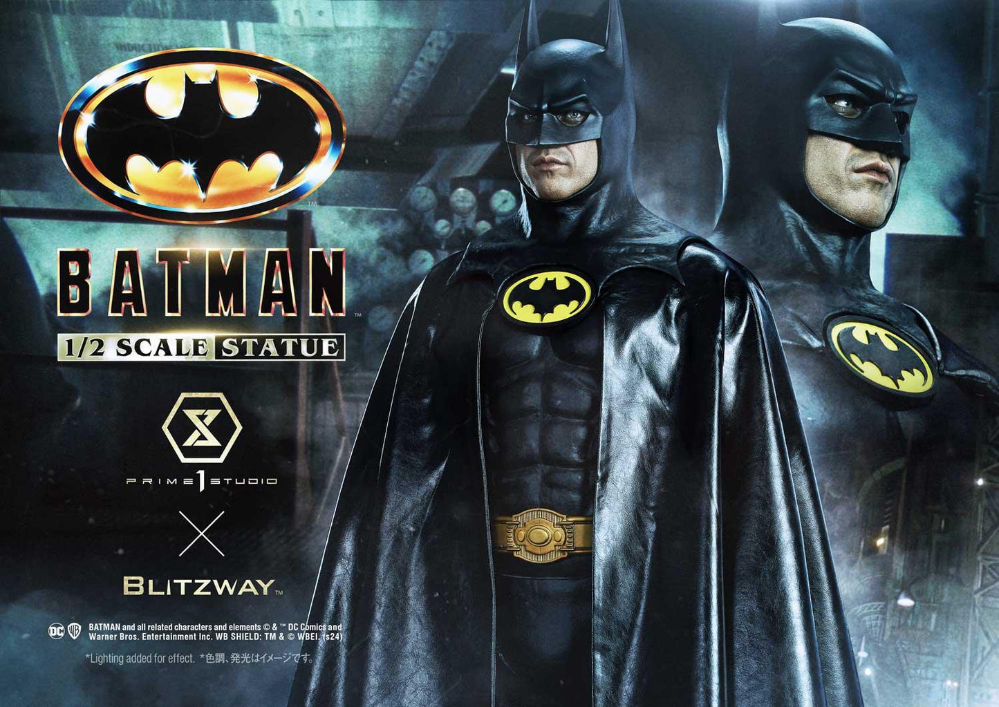 Prime 1 Studio x Blitzway DC Batman High Definition Museum Masterline Series 1/2 Statue HDMMDC-08 - ToyFury