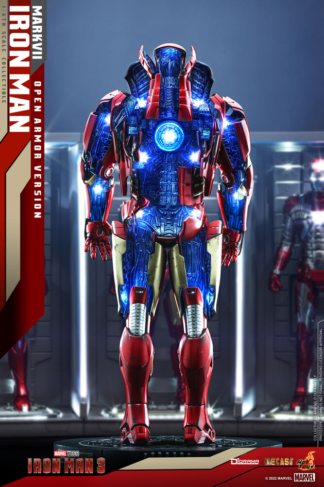 HOTTOYS DS004D51 IRON MAN MARK VII (OPEN ARMOR VERSION)