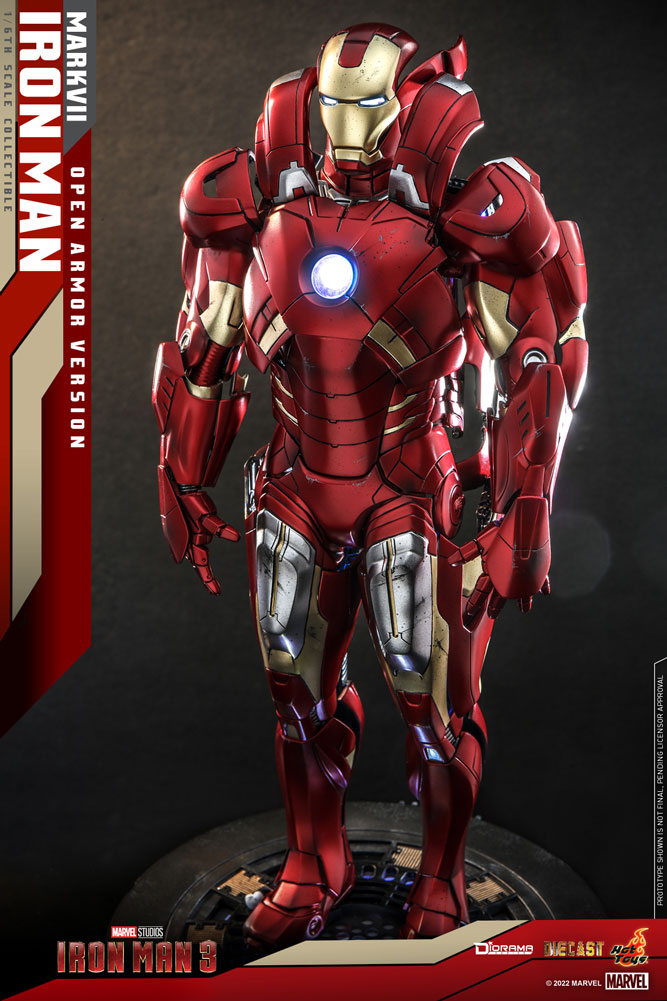 HOTTOYS DS004D51 IRON MAN MARK VII (OPEN ARMOR VERSION)