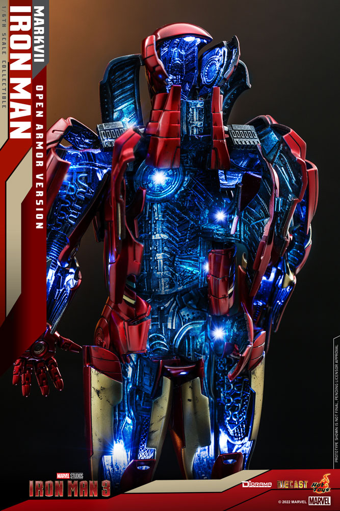 HOTTOYS DS004D51 IRON MAN MARK VII (OPEN ARMOR VERSION)