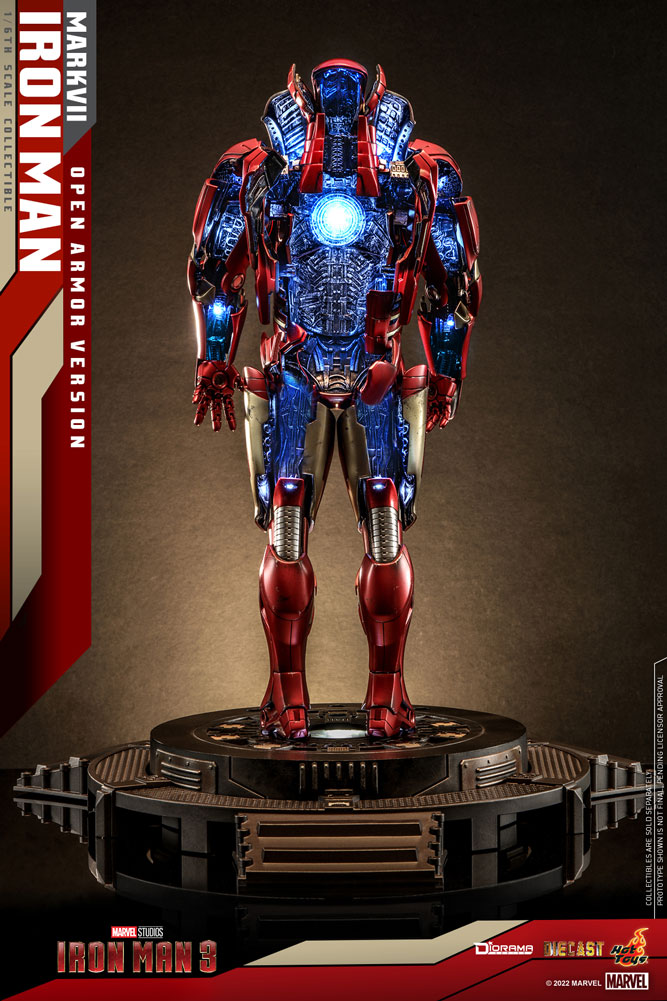 HOTTOYS DS004D51 IRON MAN MARK VII (OPEN ARMOR VERSION)