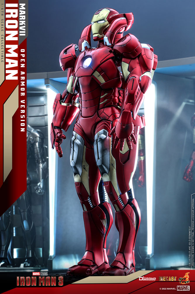 HOTTOYS DS004D51 IRON MAN MARK VII (OPEN ARMOR VERSION)