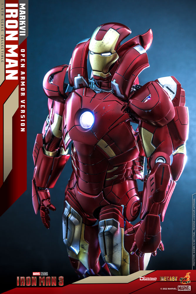 HOTTOYS DS004D51 IRON MAN MARK VII (OPEN ARMOR VERSION)