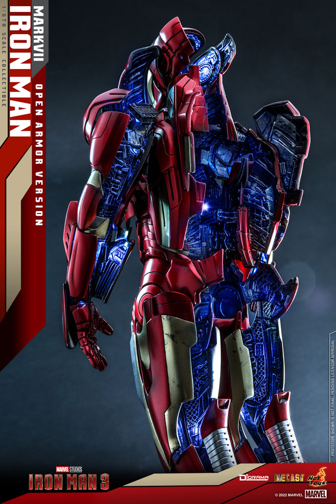 HOTTOYS DS004D51 IRON MAN MARK VII (OPEN ARMOR VERSION)