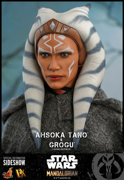 HOTTOYS DX21 AHSOKA TANO AND GROGU Sixth Scale Figure Set