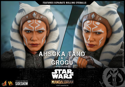 HOTTOYS DX21 AHSOKA TANO AND GROGU Sixth Scale Figure Set