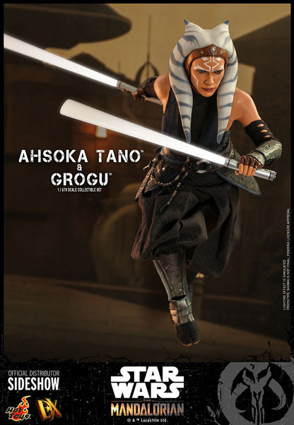 HOTTOYS DX21 AHSOKA TANO AND GROGU Sixth Scale Figure Set